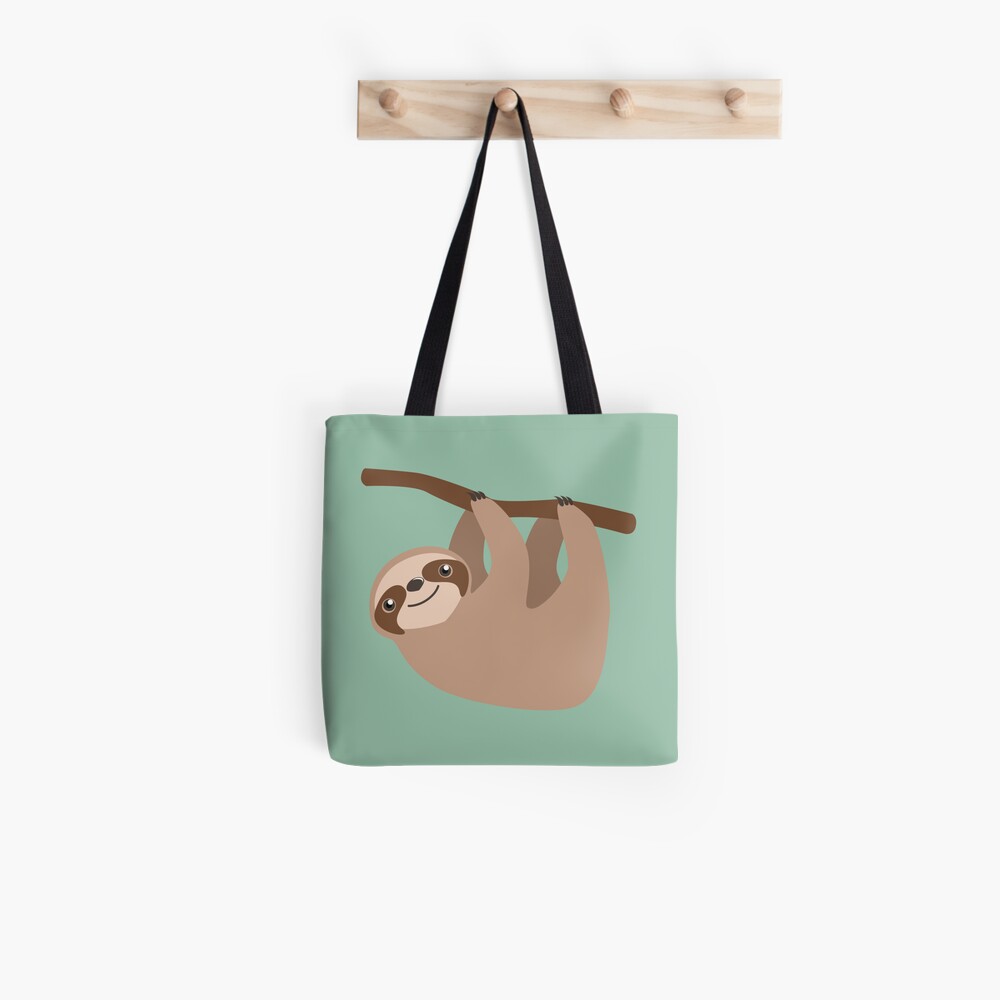 Cute Sloth on a Branch Tote Bag