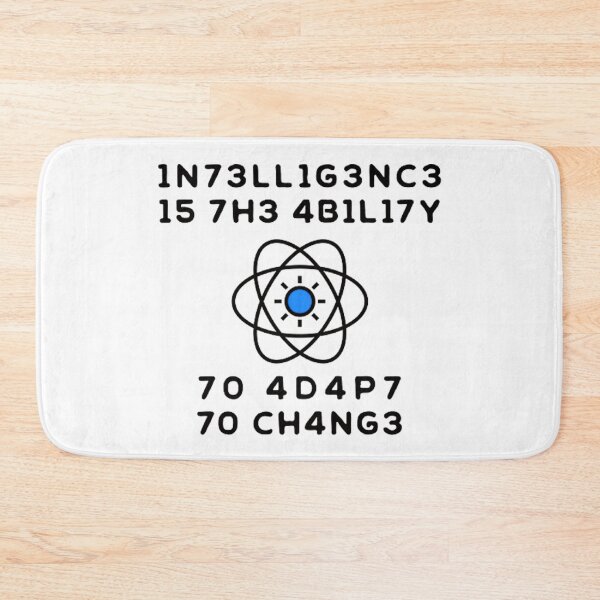 Item preview, intelligence is the ability to adapt to change long sleeve black designed and sold by camposdd666.