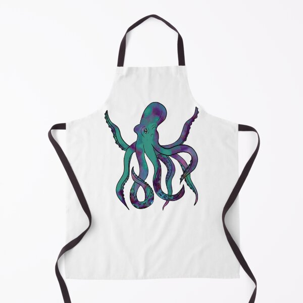 Item preview, Cosmic Nebula Purple Octopus designed and sold by iconicus-design.