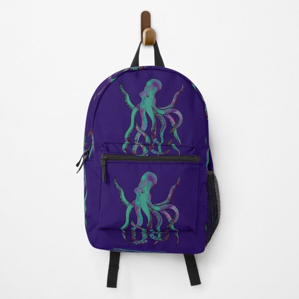 Item preview, Cosmic Nebula Purple Octopus  designed and sold by iconicus-design.