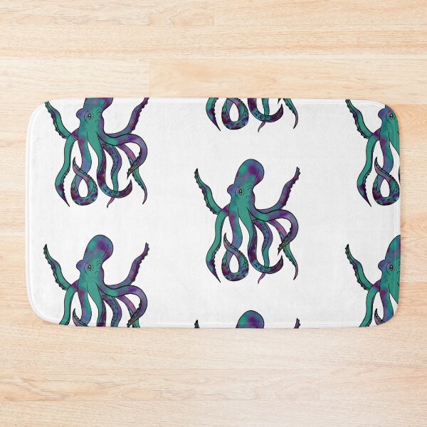 Item preview, Cosmic Nebula Purple Octopus  designed and sold by iconicus-design.