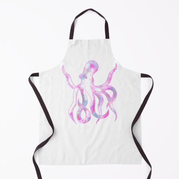 Item preview, Cosmic Nebula Pink Octopus designed and sold by iconicus-design.