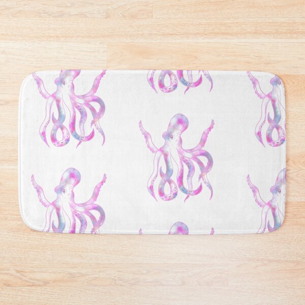 Item preview, Cosmic Nebula Pink Octopus  designed and sold by iconicus-design.