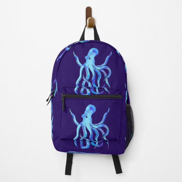 Item preview, Cosmic Nebula Blue Octopus  designed and sold by iconicus-design.