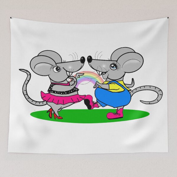 Item preview, Cute rats  designed and sold by Shirley cute art .