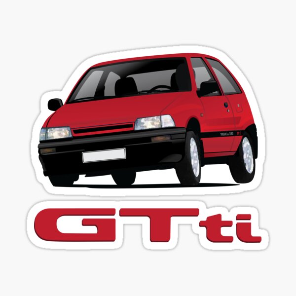 Daihatsu Charade Turbo GTti decals stickers replacement Tianjin Xiali CB90 CB80