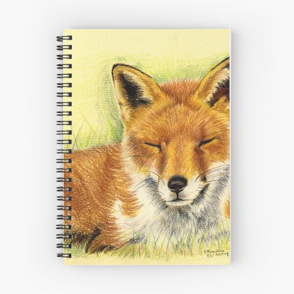 Item preview, Sleeping fox designed and sold by MaryAnneHarding.