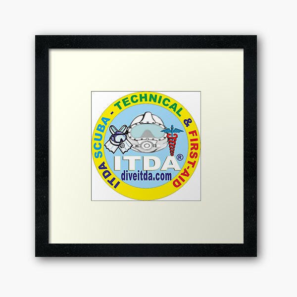 ITDA Branded Goods Framed Art Print