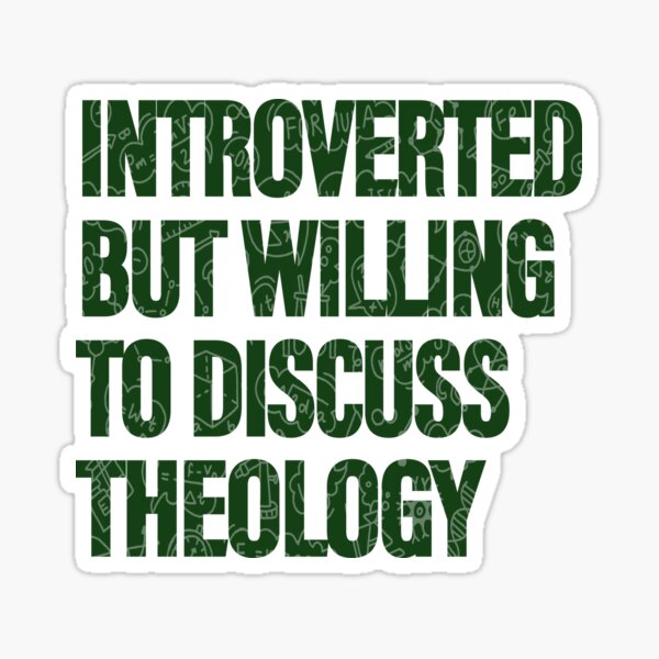 Item preview, Willing to Discuss theology: theology Students designed and sold by Pengo Shirt.
