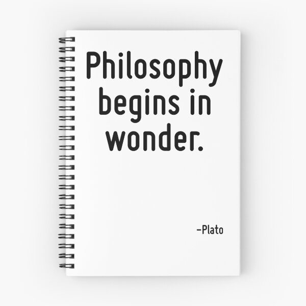 Item preview, Philosophy begins in wonder. designed and sold by TerrificPenguin.
