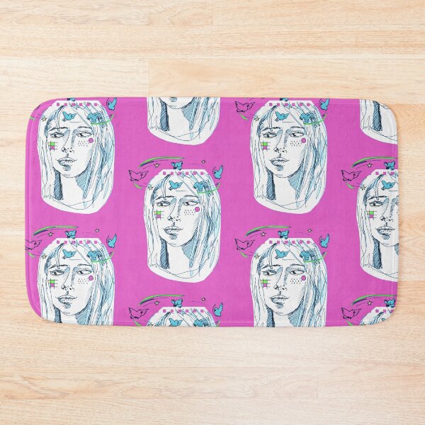 Item preview, birds fly around a woman's head designed and sold by Isakova-nebesi.