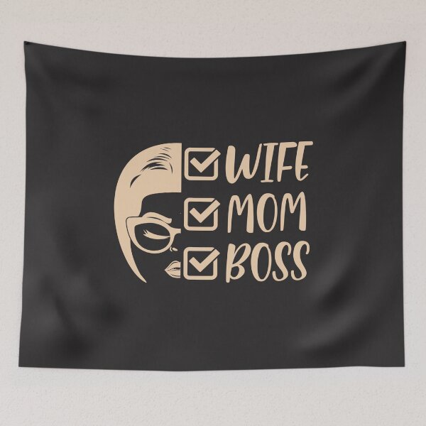 Item preview, Wife mum boss designed and sold by Delicarte.