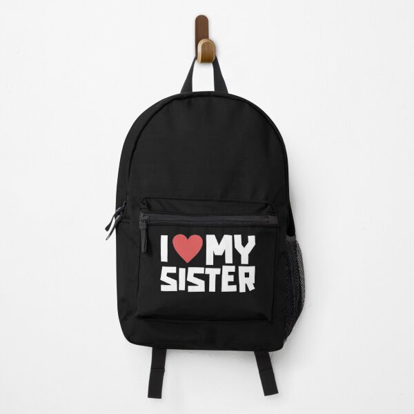 Artikelvorschau, Ich liebe meine Schwester lustige Geschwister Tag Geschenke niedliches rotes Herz Design entworfen und verkauft von alenaz.