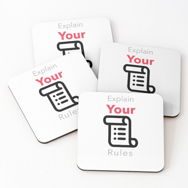 Item preview, Explain Your Rules designed and sold by FranksDesigns.