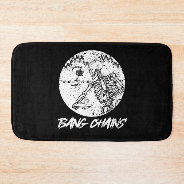 Item preview, Bang Chains Disc Golf Skeleton Funny T-Shirt For Disc Golfers designed and sold by deepan chandrasekaran.