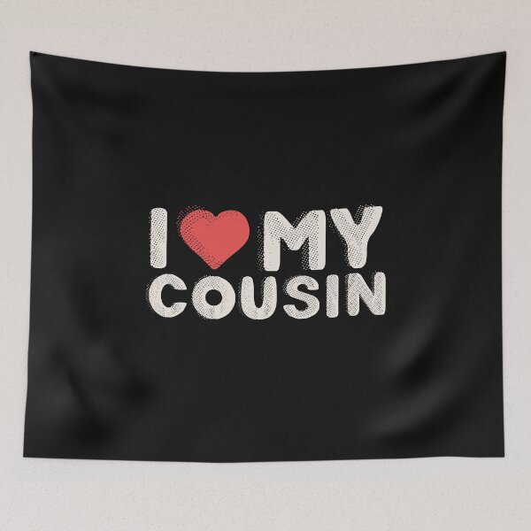 Item preview, I Love My Cousin Cute Red Heart Design Funny Gifts for Cousins  designed and sold by alenaz.