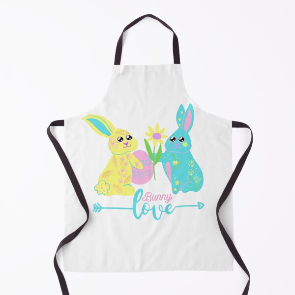 Item preview, Easter Bunny Bunnies Love pun Bunny Love designed and sold by ICRainbowMoons.