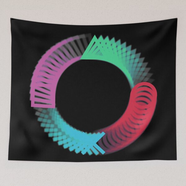 Item preview, Gaming Controller Buttons Swirl designed and sold by SimplyNewDesign.