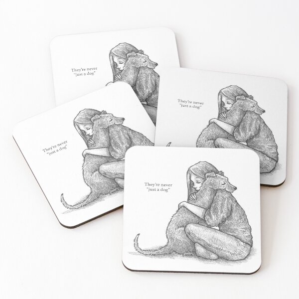 Item preview, They're Never Just a Dog designed and sold by Elspeth Rose Design.