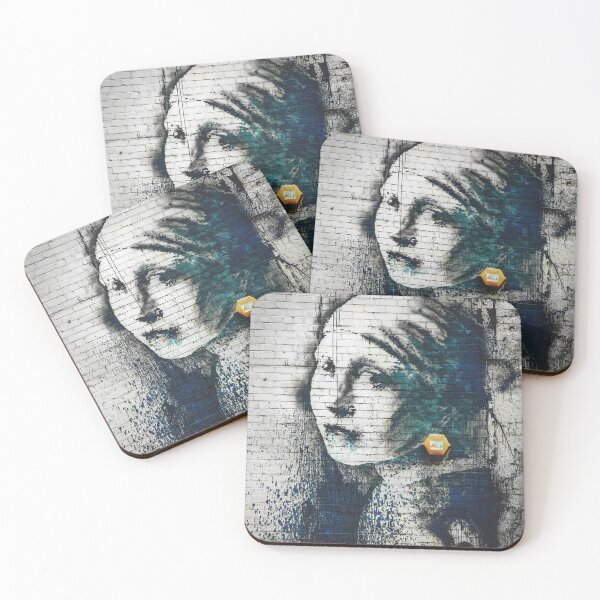 Item preview, Banksy The Girl With A Pierced Eardrum  designed and sold by WE-ARE-BANKSY.