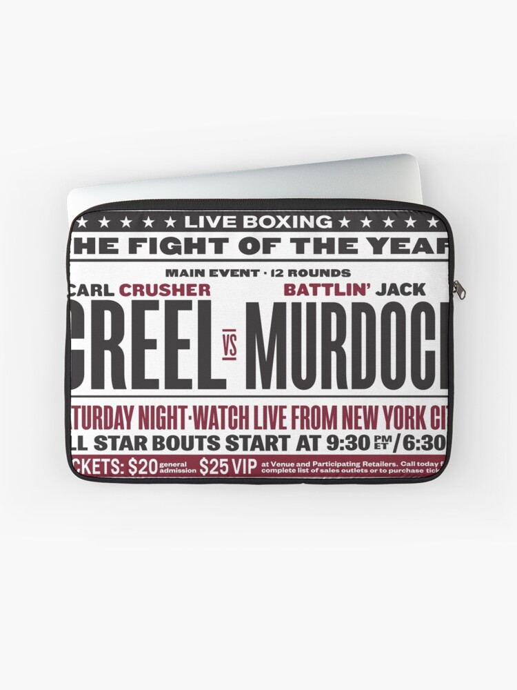 Thumbnail 1 of 2, Laptop Sleeve, Creel vs Murdock designed and sold by macstrat.