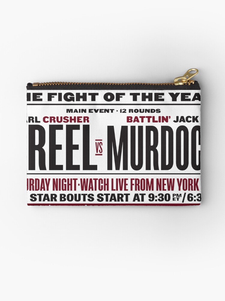 Thumbnail 1 of 4, Zipper Pouch, Creel vs Murdock designed and sold by macstrat.