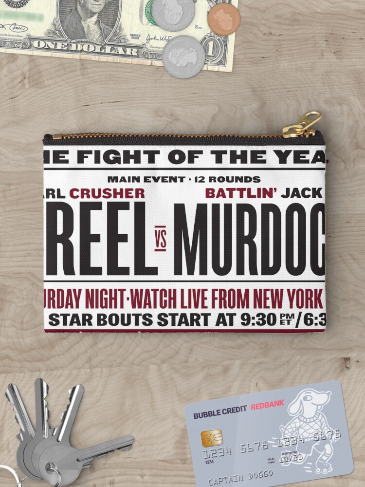 Thumbnail 3 of 4, Zipper Pouch, Creel vs Murdock designed and sold by macstrat.