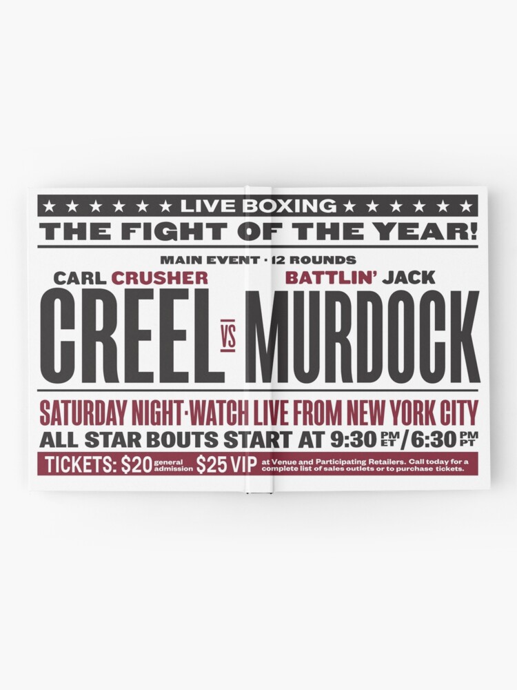 Thumbnail 2 of 3, Journal, Creel vs Murdock designed and sold by macstrat.