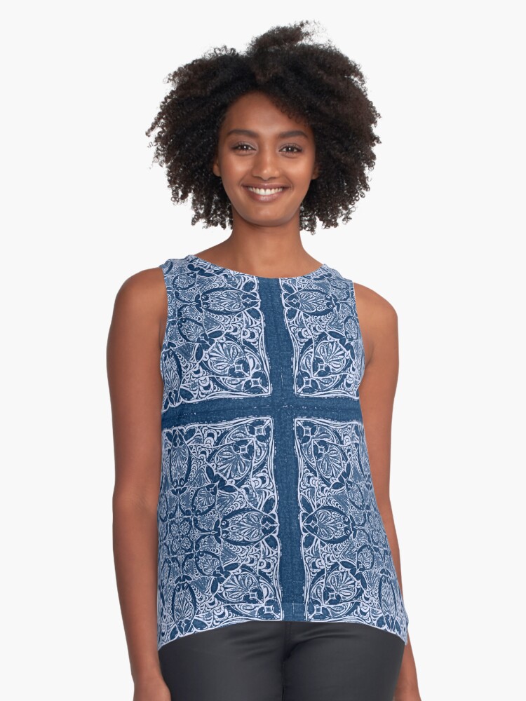 Thumbnail 1 of 6, Sleeveless Top, Harmonium designed and sold by anni103.