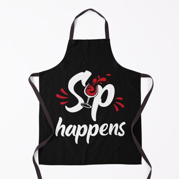 Item preview, Sip Happens Funny Quote designed and sold by DesignHouse07.