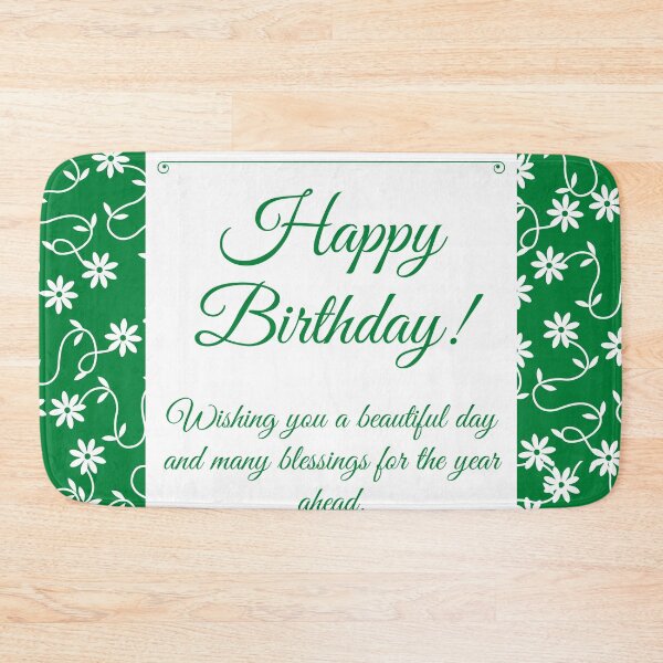 Item preview, Floral Elegant Happy Birthday  designed and sold by MariesDesigns11.