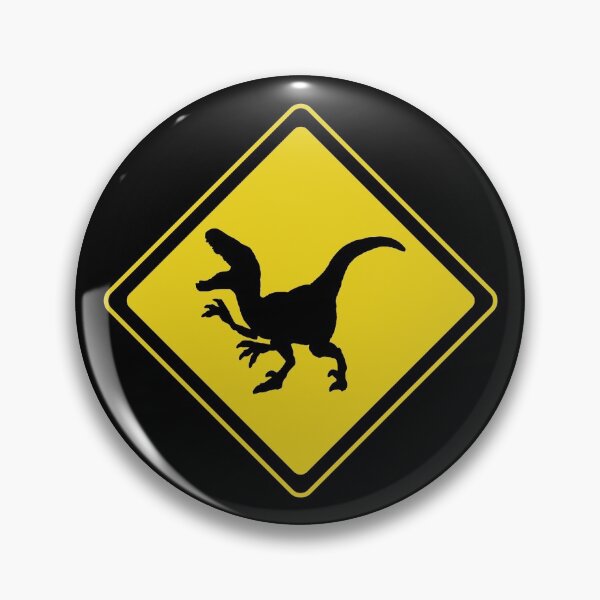 Artikelvorschau, Achtung Dino Crossing Velociraptor Kinder Dinosaurier Tag entworfen und verkauft von WPahat.