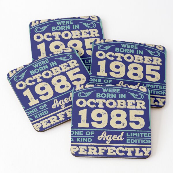 Item preview, Birthday Legends were born in Octember 1985 36 years designed and sold by karleen252.
