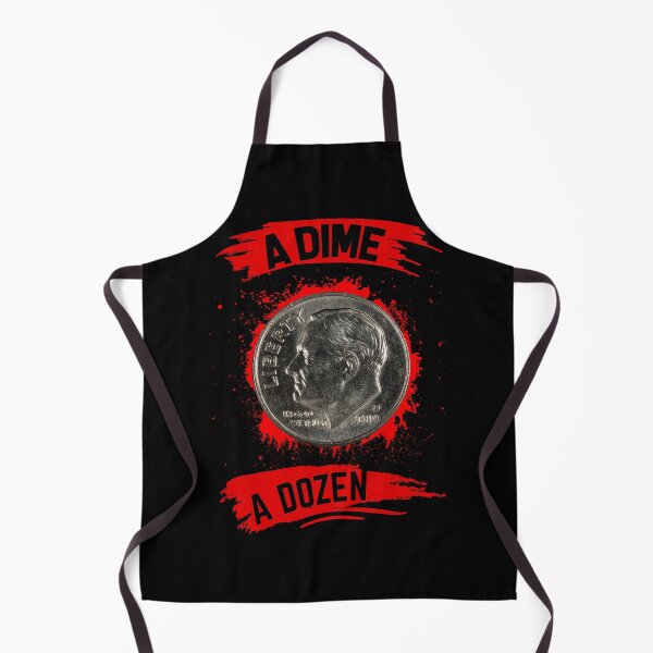 Item preview, A dime a dozen -- idiom saying designed and sold by glitchman2.