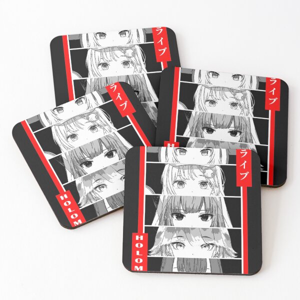 Item preview, Hololive EN Holomyth Black White Panel designed and sold by LisaK77.