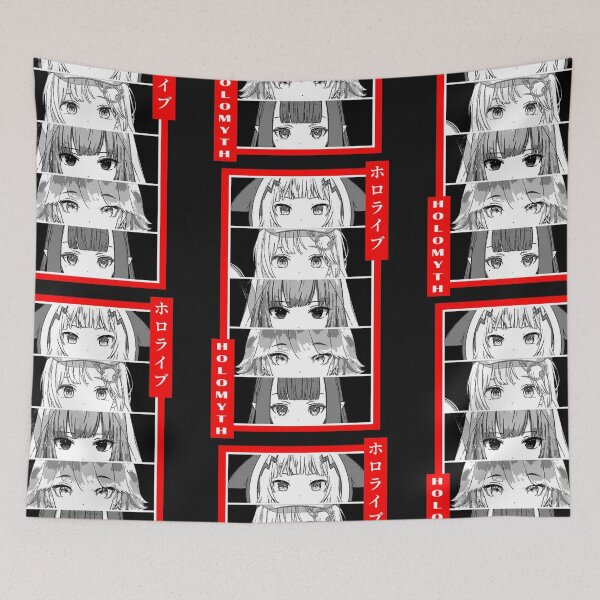 Item preview, Hololive EN Holomyth Black White Panel designed and sold by LisaK77.