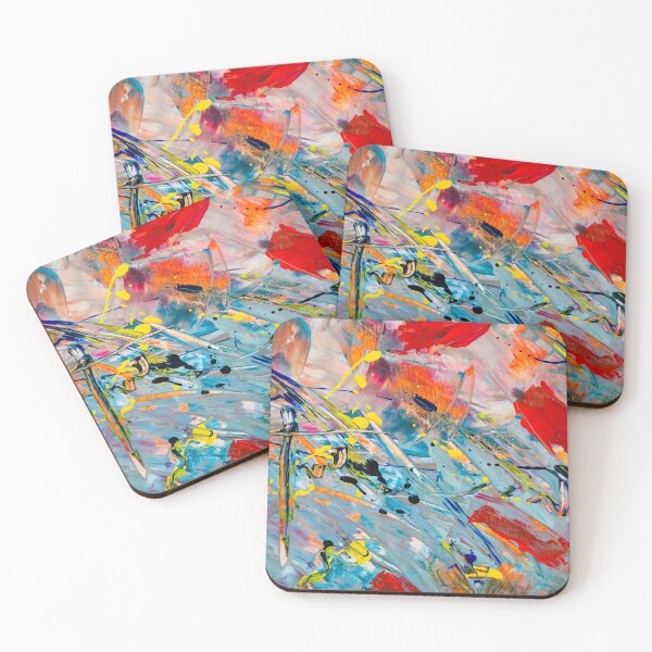 Item preview, Multicolor Abstract Painting designed and sold by Naeshastore.