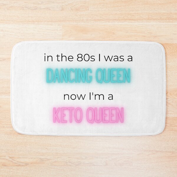 Item preview, KETO QUEEN NOW reina del baile en los 80 | vida ceto designed and sold by Le Plus Three.