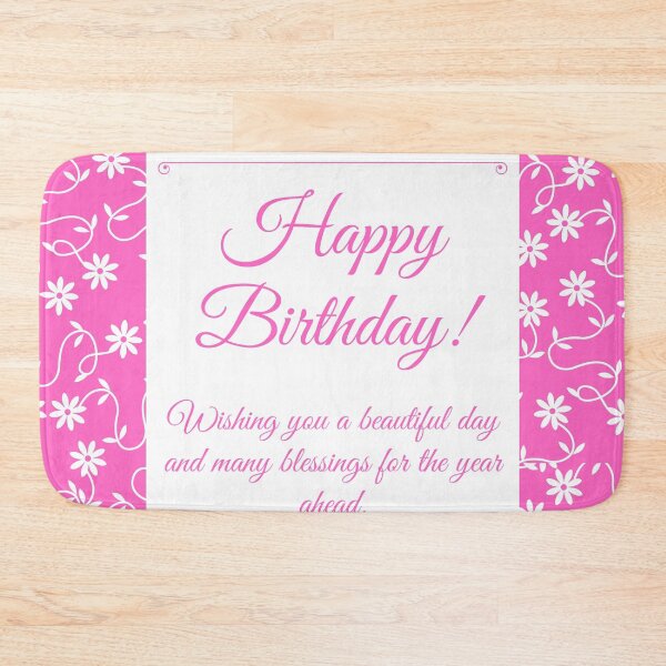 Item preview, Floral Elegant Happy Birthday  designed and sold by MariesDesigns11.