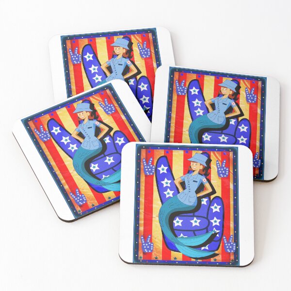 Item preview, Vietnam Veteran Mermaid designed and sold by FAD-Artwork.