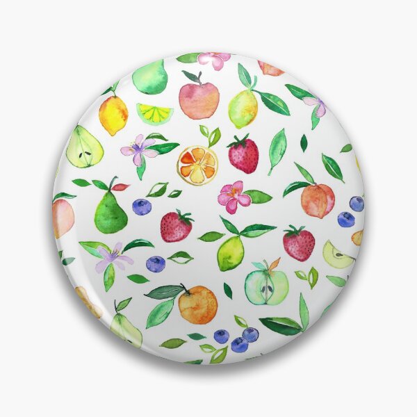 Item preview, Fresh Fruit - a watercolor pattern designed and sold by micklyn.