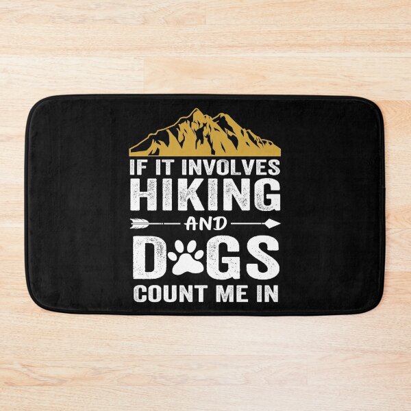 Item preview, If it Involves Hiking and Dogs Count Me In - Love to Hike - Gift for Hiker - Hike with Dog - Soft Hiking Dog Mom - Adventure designed and sold by aminesalki1.