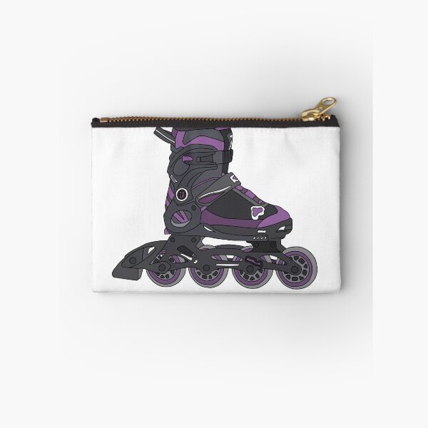 Item preview, Black and purple inline skate designed and sold by emilyvannooij.