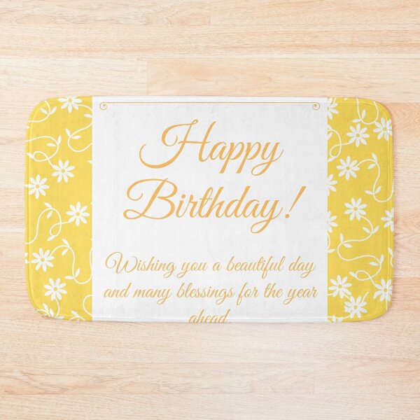 Item preview, Floral Elegant Happy Birthday  designed and sold by MariesDesigns11.