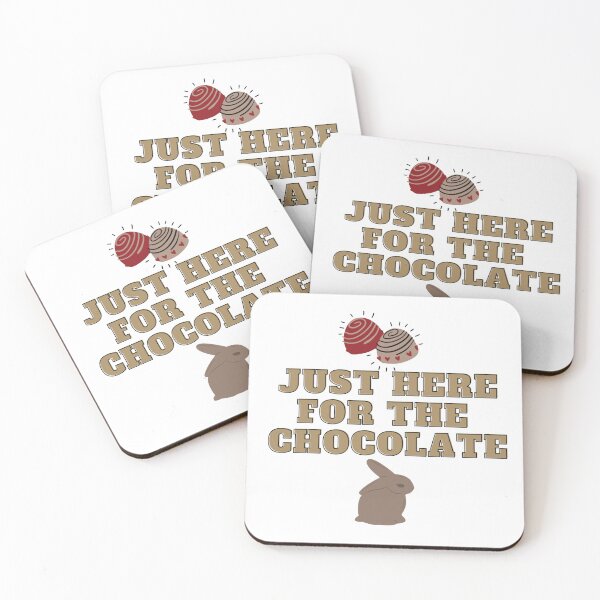 Item preview, Only Here for The Chocolate Meme Pun Easter Food designed and sold by ICRainbowMoons.