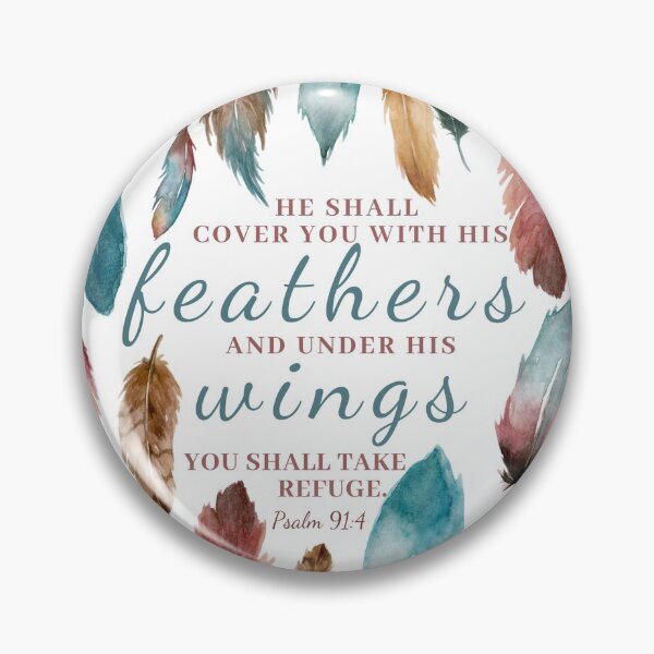 Item preview, He shall Cover you with His Feathers designed and sold by Yesido.