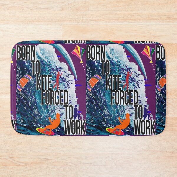 Item preview, Born to Kite Forced to Work Backside design designed and sold by SueSakpal.