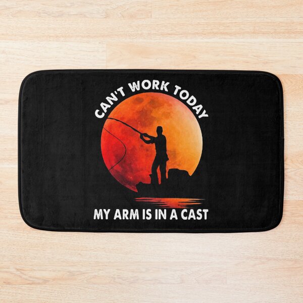 Item preview, CAN'T WORK TODAY CAST FISHING BLOOD MOON designed and sold by GPTrending.