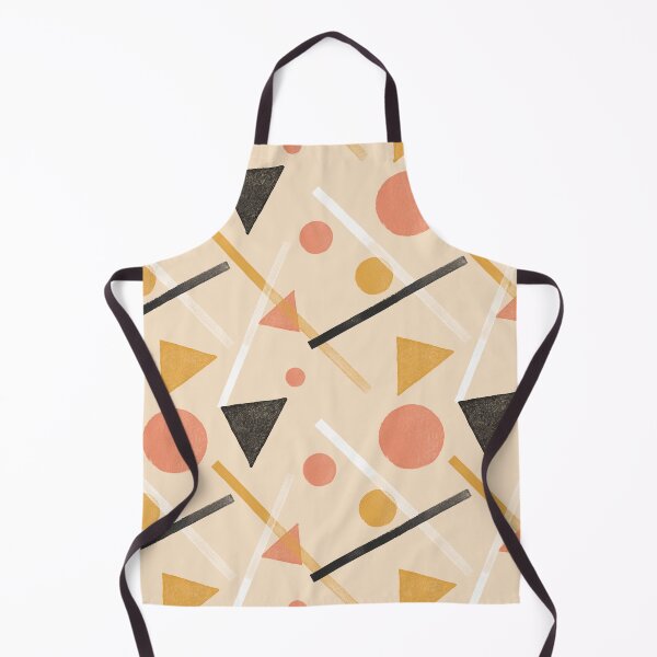 Item preview, Triangles stripes retro fabric oranges mustards designed and sold by domdjs4239.