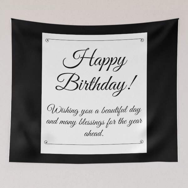 Item preview, Elegant Happy Birthday  designed and sold by MariesDesigns11.